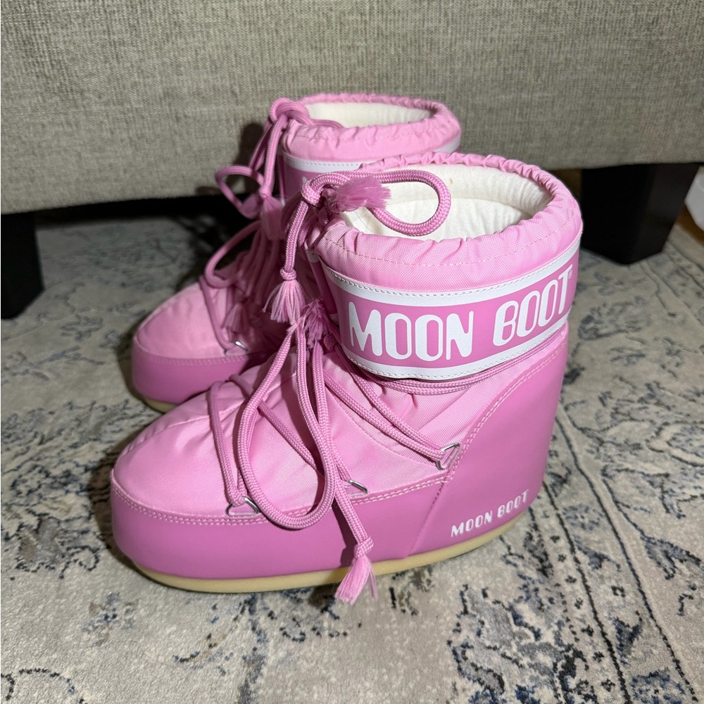 Moon Boot Icon Low Boot Pink - Picture 7 of 11
